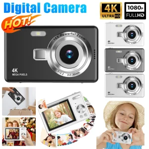 4K 96MP Portable Vlogging Camera