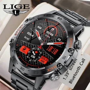 LIGE Military 1.39" AMOLED Smartwatch